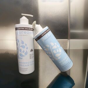 Purezero Moroccan Argan Oil Repairing Shampoo & Conditioner EXTRA VALUE! 20oz Ea
